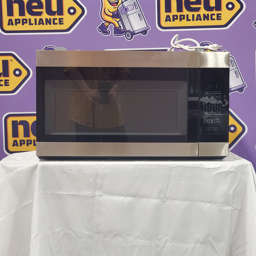 Amana Stainless Steel Over-the-Range 1.6 cu. ft. Microwave with Add 0:30 Seconds 5SD212 - AMV2307PFS - Scratch & Dent (Minor)