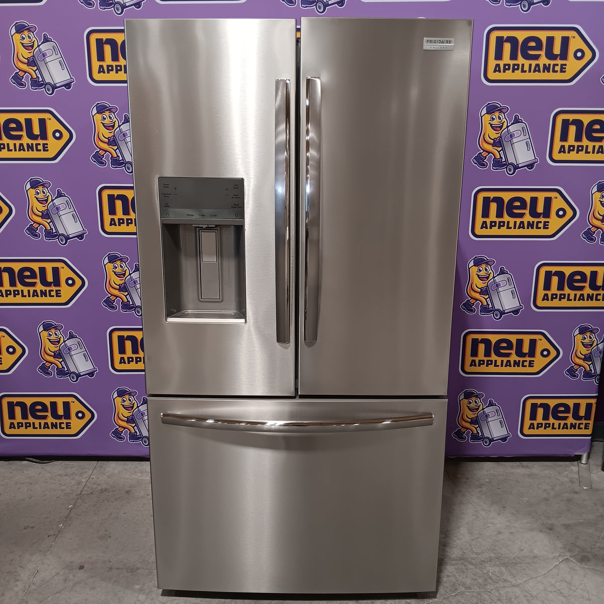 Frigidaire Gallery 28 Cu. Ft. Standard-Depth French Door Refrigerator in Stainless Steel 22136SD339 - GRFS2853AFL - Scratch & Dent (Minor)