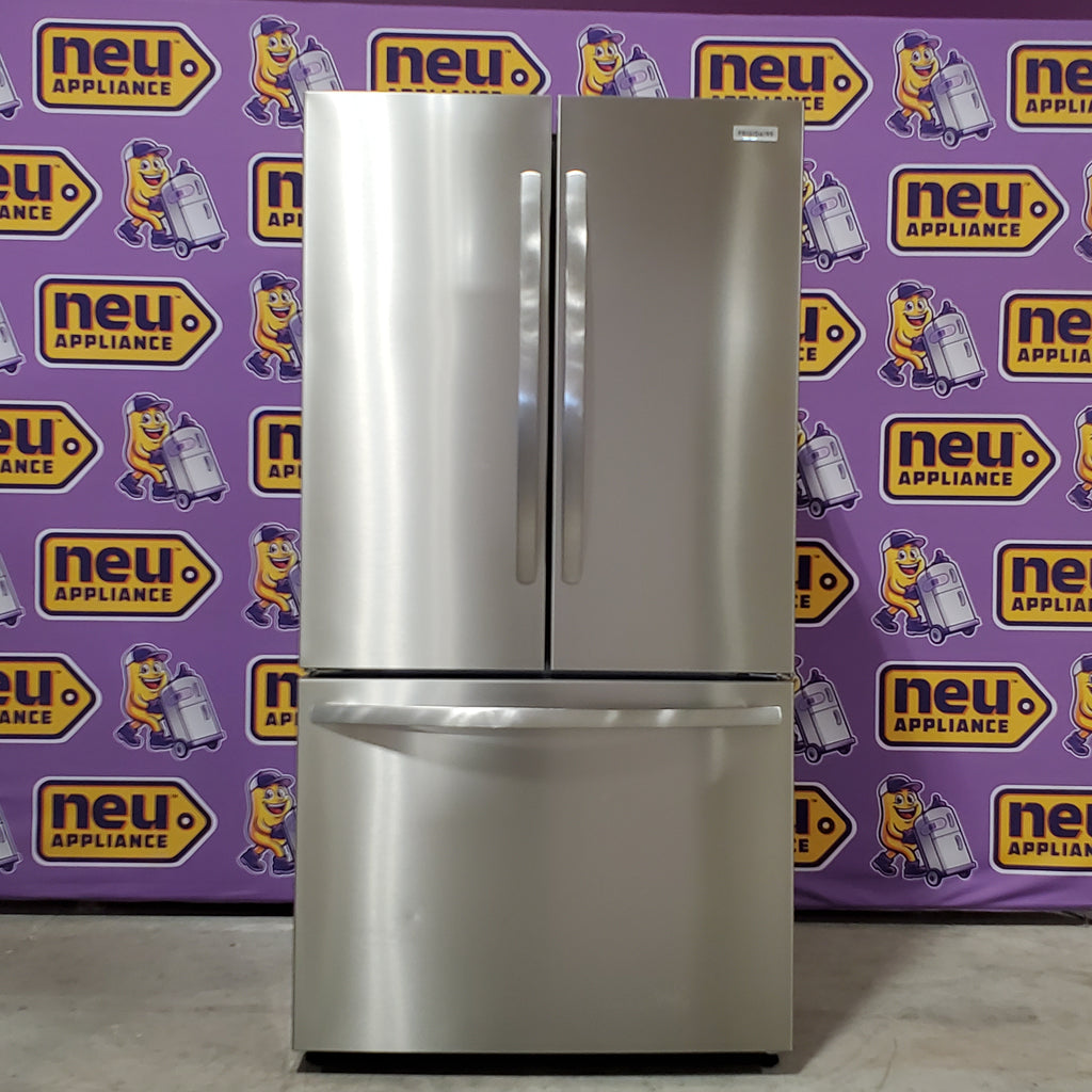 Frigidaire 29 Cu. Ft. Standard-Depth French Door Refrigerator in Stainless Steel 3SD420 - FRFN2813AF - Scratch & Dent (Minor)
