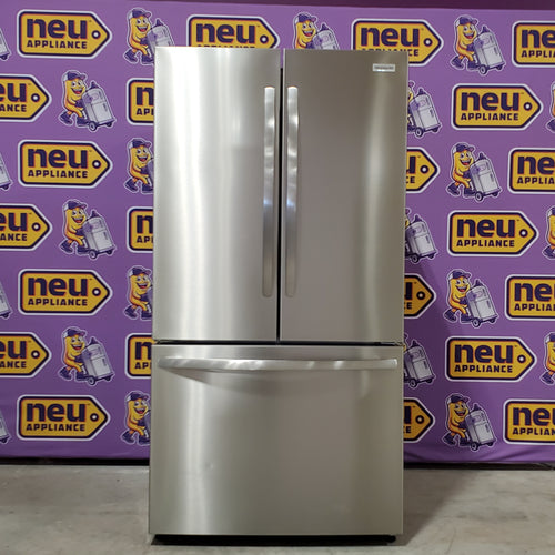 Frigidaire 29 Cu. Ft. Standard-Depth French Door Refrigerator in Stainless Steel 3SD420 - FRFN2813AF - Scratch & Dent (Minor)