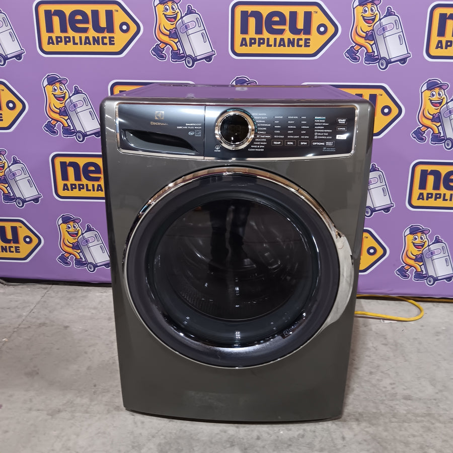 Electrolux Titanium Front Load 600 Series 4.5 Cu. Ft. Washer with Smartboost ELFW7637AT - Open Box and Electrolux Frontload Electric Steam Dryer 16287 - ELFE7537AT - Open Box