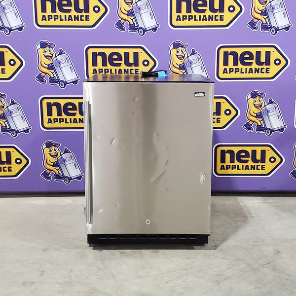 Summit 24 in. 4.8 cu. ft. Freezerless Counter Depth Mini Refrigerator in Stainless Steel