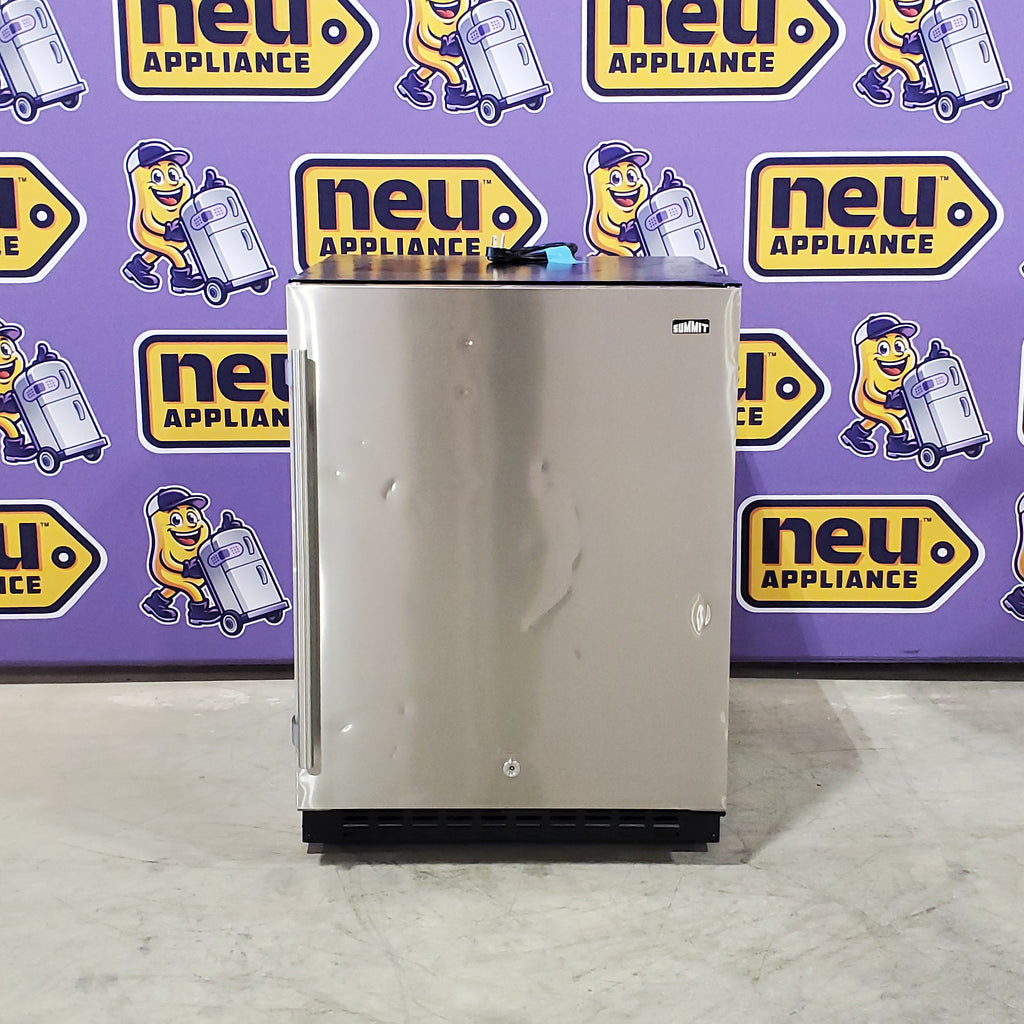 Pictures of Summit 24 in. 4.8 cu. ft. Freezerless Counter Depth Mini Refrigerator in Stainless Steel - Neu Appliance Outlet - Discount Appliance Outlet in Austin, Tx