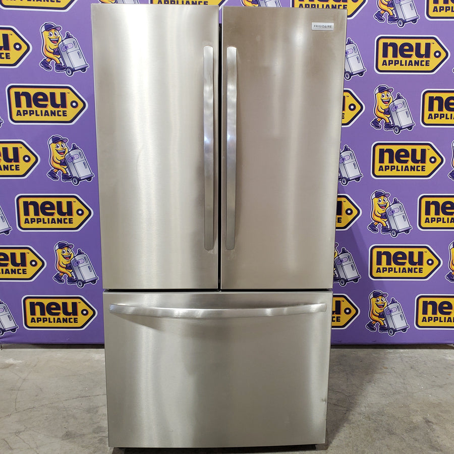 Frigidaire 29 Cu. Ft. Standard-Depth French Door Refrigerator in Stainless Steel 20SD017 - FRFN2813AF - Scratch & Dent (Minor)