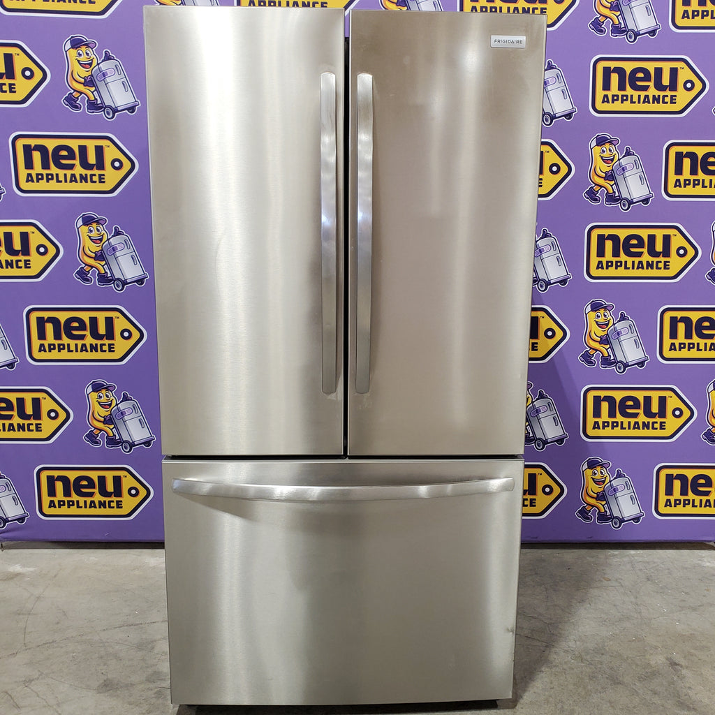 Pictures of Frigidaire 29 Cu. Ft. Standard-Depth French Door Refrigerator in Stainless Steel 20SD017 - FRFN2813AF - Scratch & Dent (Minor) - Neu Appliance Outlet - Discount Appliance Outlet in Austin, Tx