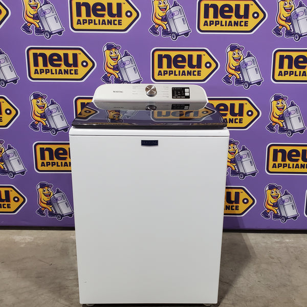 Maytag Top Load 4.8 cu ft Washer with Deep Fill and Slow-Close Glass Lid 30133SD118 - MVW6200KW - Scratch & Dent (Minor)