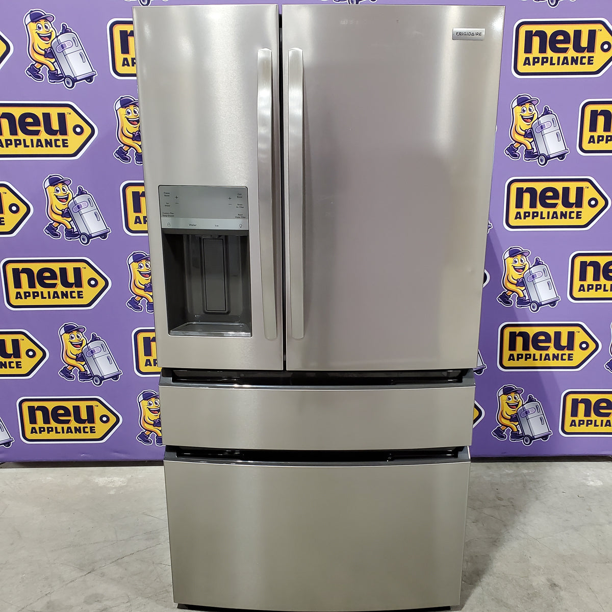 Frigidaire 26 Cu. Ft. Standard-Depth 4-Door French Door Refrigerator 20331SD298 - FRMS274TAV - Scratch & Dent (Minor)