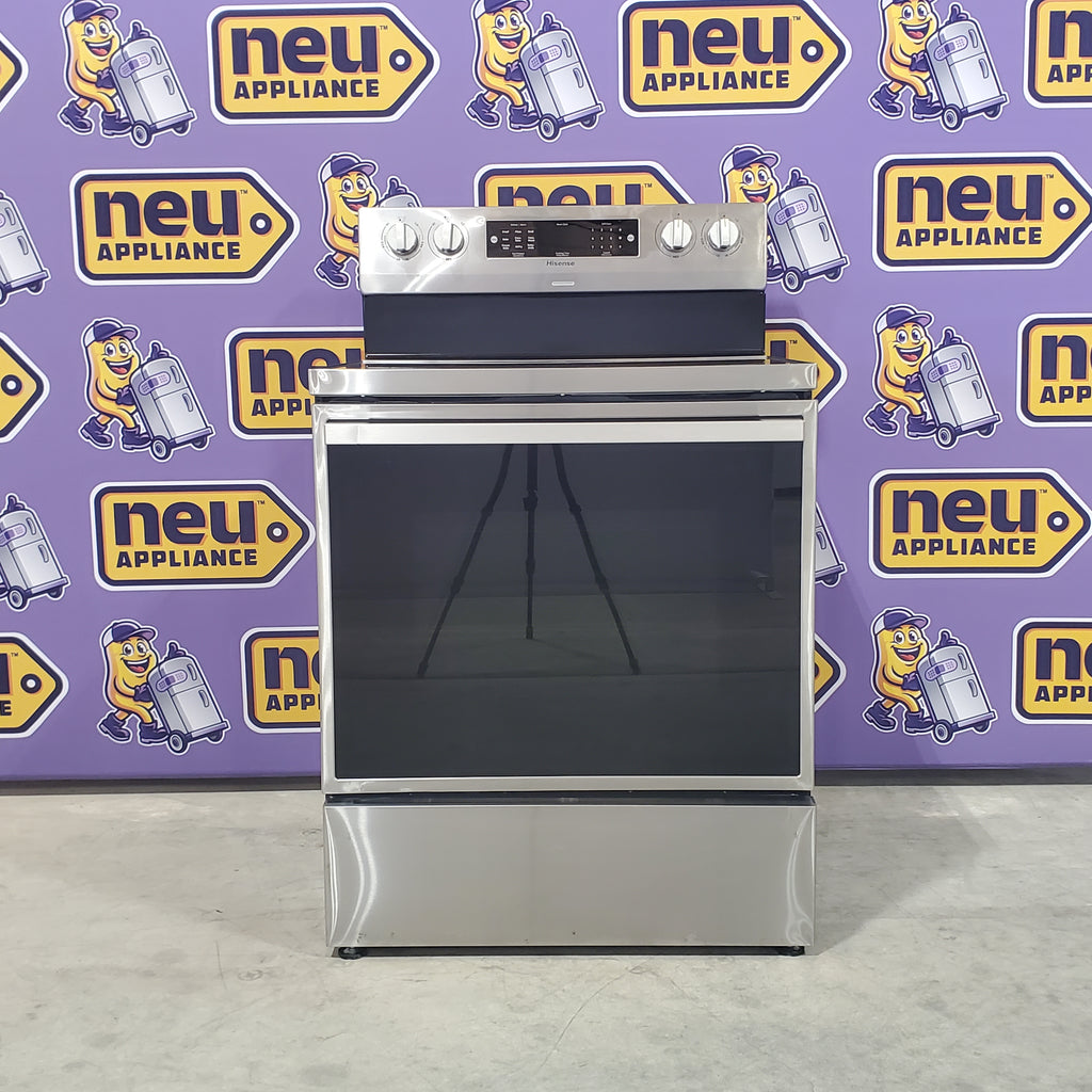 Pictures of Hisense 5.8 cu. ft. Freestanding Electric Oven HBE3501CPS - Open Box - Neu Appliance Outlet - Discount Appliance Outlet in Austin, Tx
