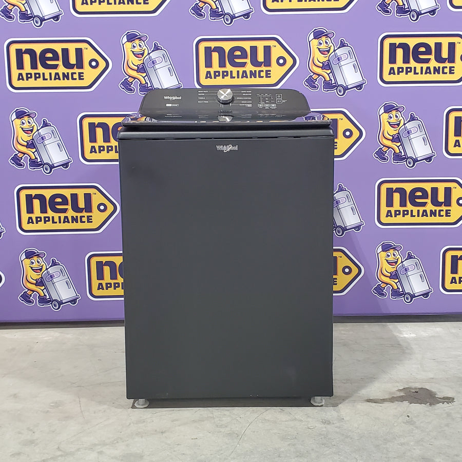 Maytag Volcano Black Pet Pro Top Load 4.7 cu. ft. Washer with Built-In Water Faucet MVW6500MBK - Scratch & Dent (Moderate)