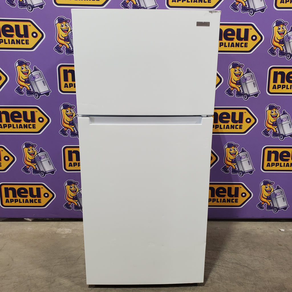 Pictures of Vissani 14.2 cu. ft. Top Freezer Refrigerator in White, Garage Ready 251315SD1083 - MDTF14WH5 - Scratch & Dent (Moderate) - Neu Appliance Outlet - Discount Appliance Outlet in Austin, Tx