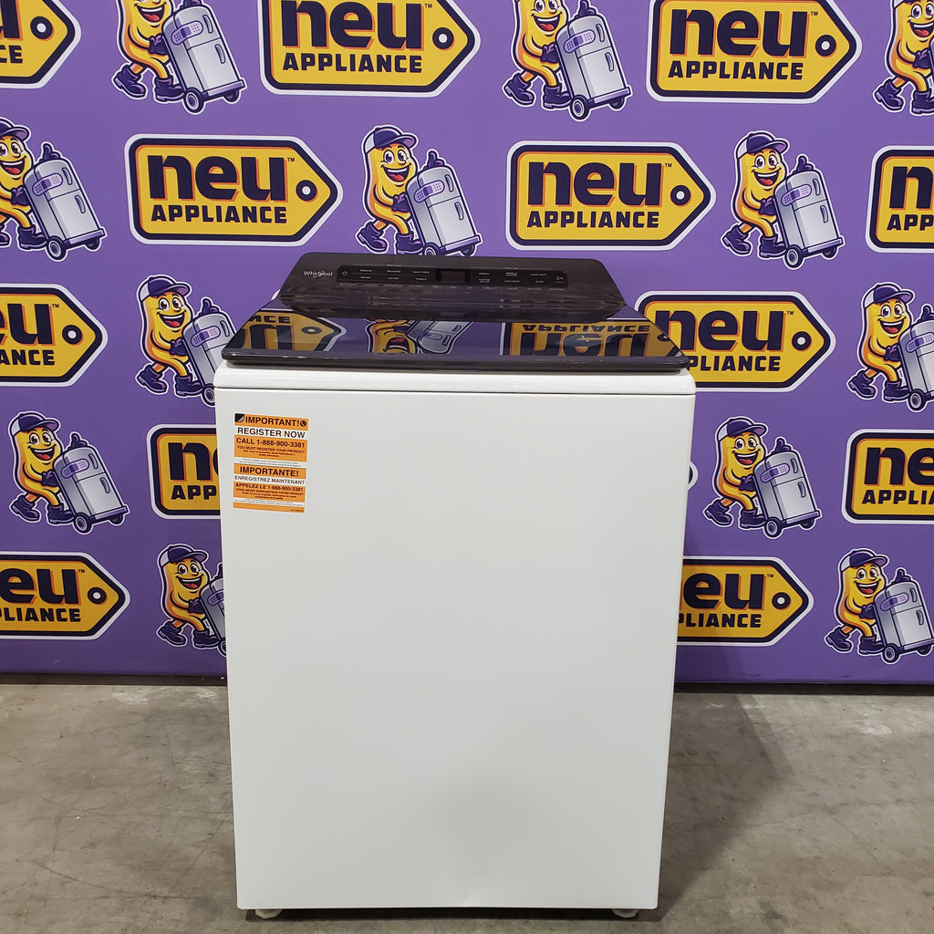 Pictures of Whirlpool High Efficiency Agitator Large 4.7-cu ft Top-Load Washer In White 30132SD96 - WTW5105HW - Scratch & Dent (Minor) - Neu Appliance Outlet - Discount Appliance Outlet in Austin, Tx