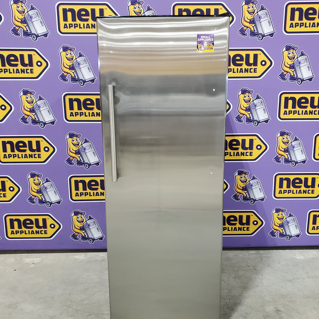 Pictures of Vissani 24 in. 11 cu. ft. Convertible Auto Defrost Garage Ready Upright Freezer/Refrigerator in Stainless Steel, Energy Star 25SA211 - VSF11US2A16 - Scratch & Dent (Moderate) - Neu Appliance Outlet - Discount Appliance Outlet in Austin, Tx