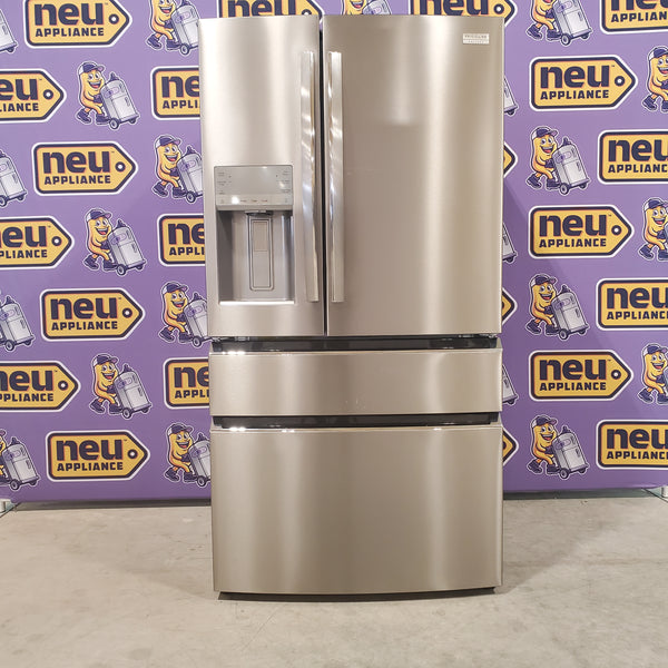 Frigidaire Gallery 22 Cu. Ft. 4-Door Counter-depth French Door Refrigerator with Ice Maker (Fingerprint Resistant Stainless Steel) ENERGY STAR GRMC2273CF - Scratch and Dent (Minor)