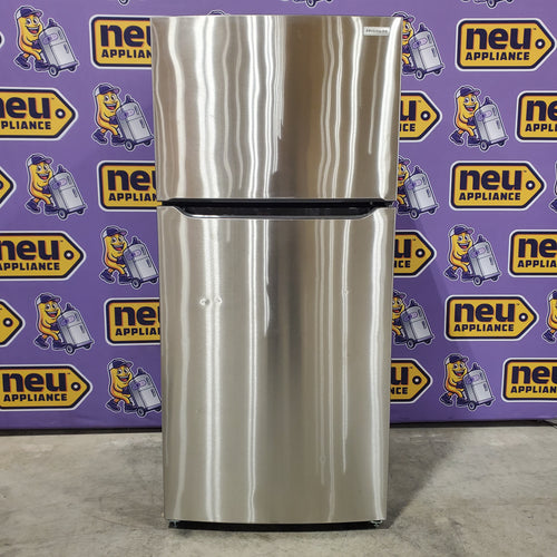 Pictures of Frigidaire 18 Cu. Ft. Garage Ready Top Freezer Refrigerator in Stainless Steel 20SD151 - FFHI1835VS - Scratch & Dent (Major) - Neu Appliance Outlet - Discount Appliance Outlet in Austin, Tx