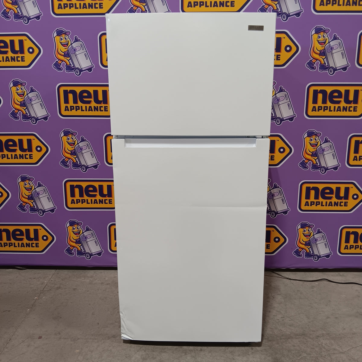 Vissani 14.2 cu. ft. Top Freezer Refrigerator in White, Garage Ready 251318SD1354 - MDTF14WH5 - Scratch & Dent (Major)