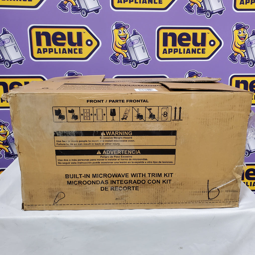Pictures of KitchenAid 1.1-cu ft 1000 -Watt 29.75-in Built-In Microwave in Stainless Steel 25133SD482 - KMBT5011KSS - New in Box - Neu Appliance Outlet - Discount Appliance Outlet in Austin, Tx