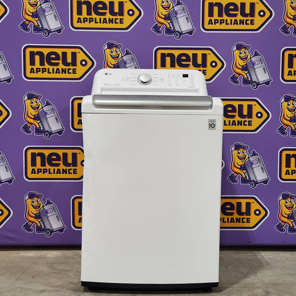 Pictures of LG White Top Load 5.0 Cu. Ft. Mega Capacity Washer with TurboDrum Technology WT7150CW - Scratch & Dent (Moderate) - Neu Appliance Outlet - Discount Appliance Outlet in Austin, Tx