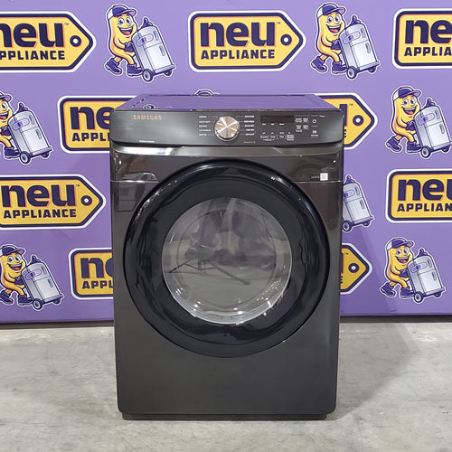 Samsung Frontload Brushed Black7.5 Cu. Ft.  Electric Dryer with Sensor Dry 5SD260 - DVE45T6000V Scratch & Dent (Minor)