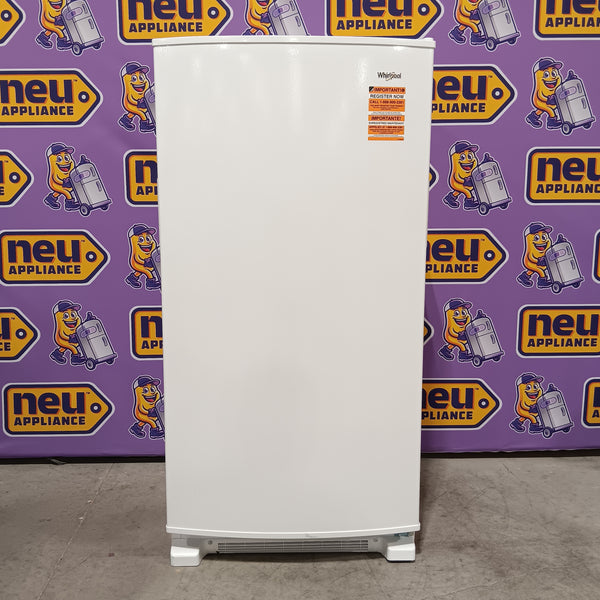 Whirlpool 16 cu. ft. Upright Freezer with LED Lighting 22134SD231 - WZF34X16DW - Scratch & Dent (Minor)