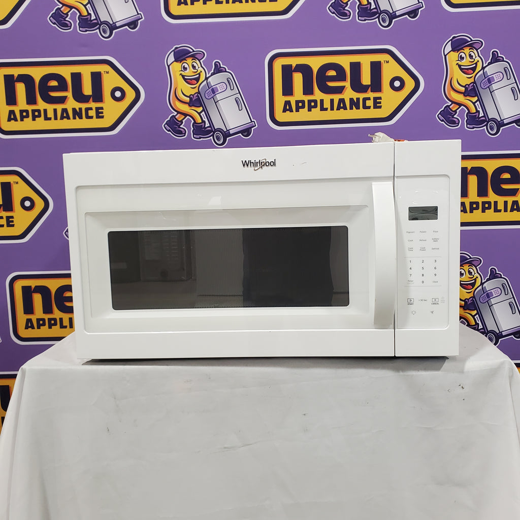 Pictures of Whirlpool 1.7 cu. ft. Microwave Hood Combination with Electronic Touch Controls 5SD287 - WMH31017HW - Scratch & Dent (Minor) - Neu Appliance Outlet - Discount Appliance Outlet in Austin, Tx