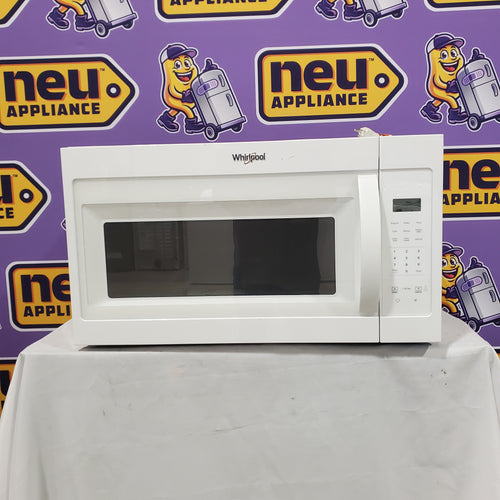 Pictures of Whirlpool 1.7 cu. ft. Microwave Hood Combination with Electronic Touch Controls 5SD287 - WMH31017HW - Scratch & Dent (Minor) - Neu Appliance Outlet - Discount Appliance Outlet in Austin, Tx