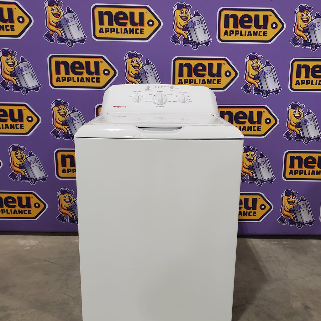 Hotpoint® 4.0 cu. ft. Capacity Washer with Cold Plus and Water Level Control 25137SD710 - HTW265ASWWW - Scratch & Dent (Minor)