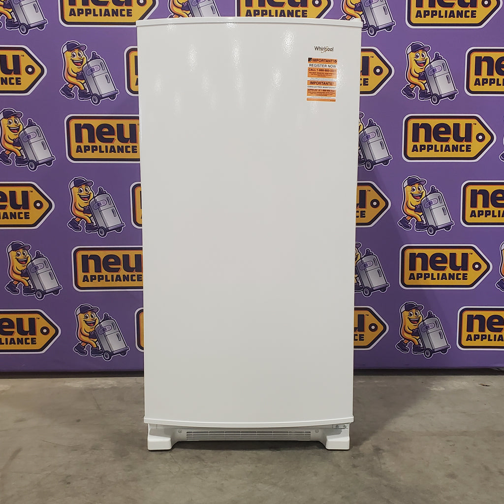 Whirlpool 16 cu. ft. Upright Freezer with LED Lighting 5SD193 - WZF34X16DW - Open Box