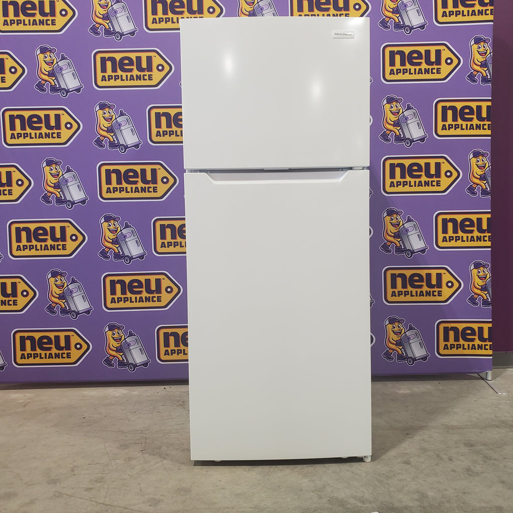 Pictures of Frigidaire White Top Freezer 18 Cu. Ft. Capacity Refrigerator with Spacious Interior Storage and Bright LED Lighting FFHT1822UW - Open Box - Neu Appliance Outlet - Discount Appliance Outlet in Austin, Tx