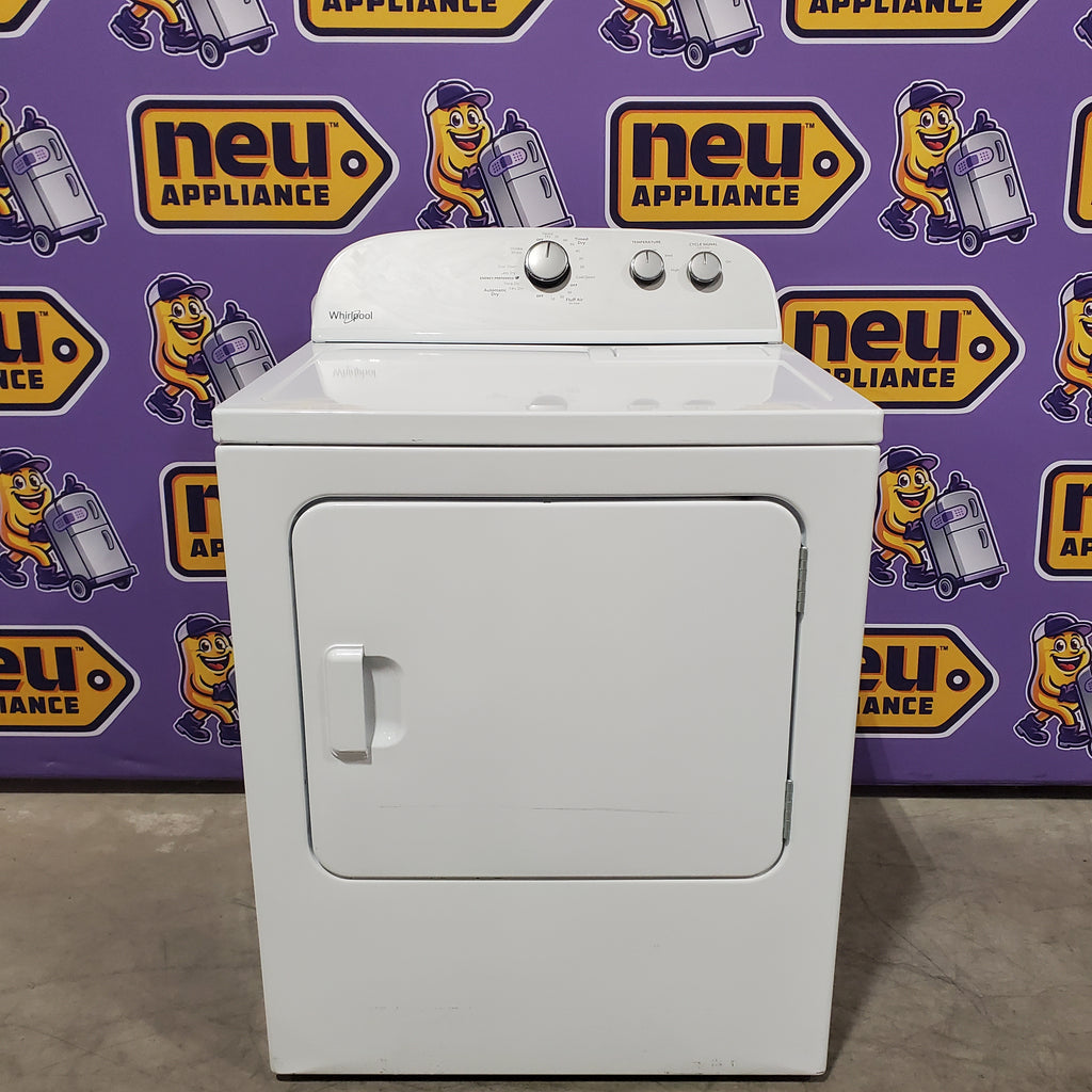 Pictures of Whirlpool White Electric Extra Large 7.0 Cu. Ft. Dryer with Wrinkle Shield 22132SD121 - WED4815EW - Scratch & Dent (Minor) - Neu Appliance Outlet - Discount Appliance Outlet in Austin, Tx