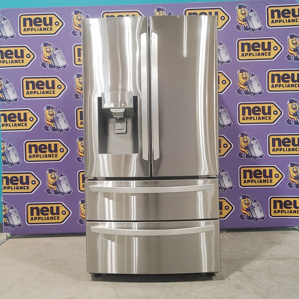 Pictures of LG 28 cu ft. Smart Double Freezer Refrigerator with Craft Ice™ LRMXS2806S - Scratch and Dent (Minor) - Neu Appliance Outlet - Discount Appliance Outlet in Austin, Tx