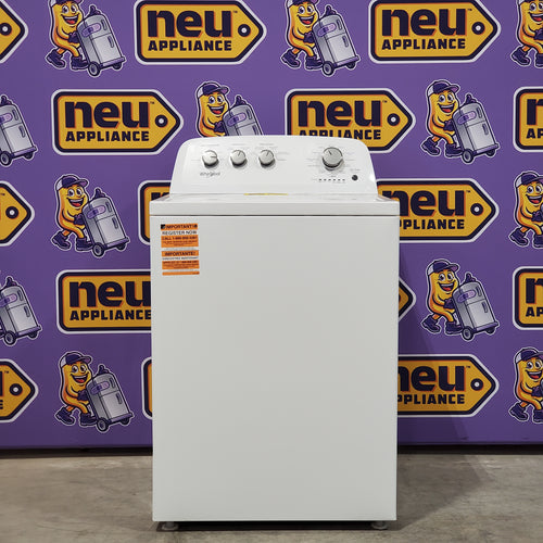 Whirlpool 3.8 cu. ft. White Top Load Washing Machine with Soaking Cycles WTW4855HW - Scratch & Dent (Minor)