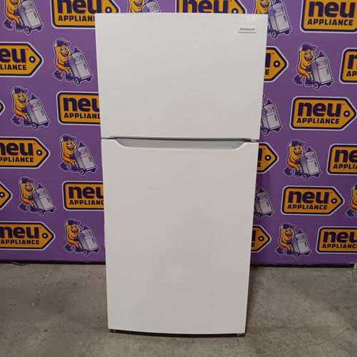 Pictures of Frigidaire 30" Wide Garage Ready Top Freezer 18 Cu. Ft. Refrigerator with EvenTemp Cooling System and Spacious Interior Storage in White 22137SD395 - FFTR1814WW - Scratch & Dent (Minor) - Neu Appliance Outlet - Discount Appliance Outlet in Austin, Tx