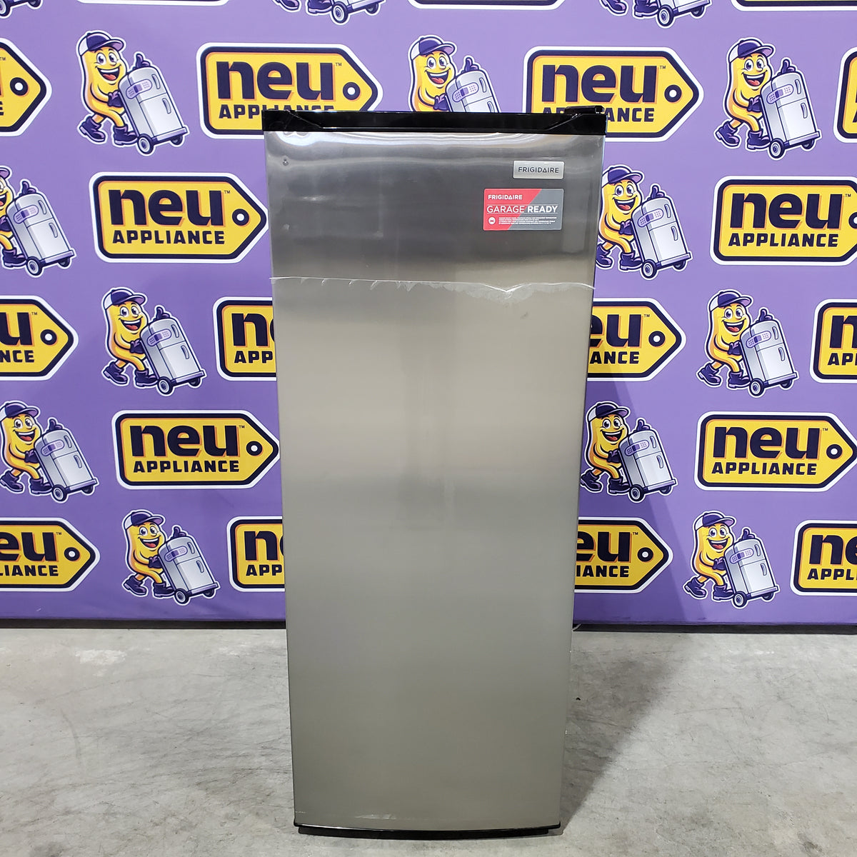 Frigidaire 6.5-cu ft Garage Ready Upright Freezer in Stainless Steel EFRF698 - Scratch & Dent (Moderate)