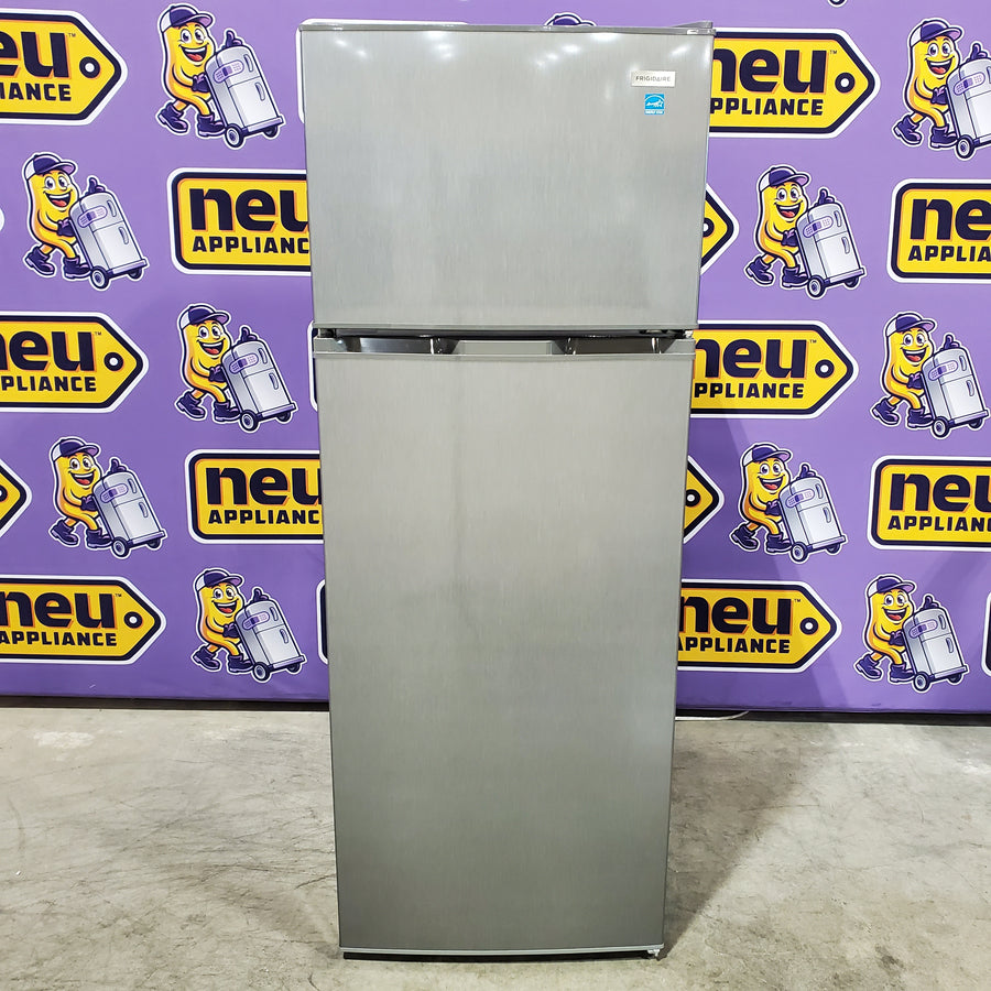 Frigidaire 7.5 cu. ft. Mini Refrigerator with Top Freezer in Stainless Look SA632 - EFR780-6COM - Open Box