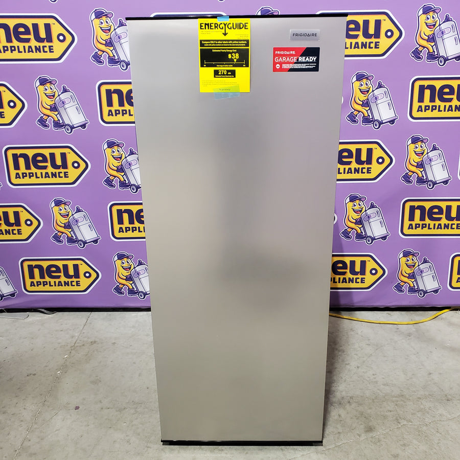 Frigidaire Convertible 10-cu ft Garage Ready Upright Freezer in Stainless Steel EFRF1059 - Scratch & Dent (Minor)
