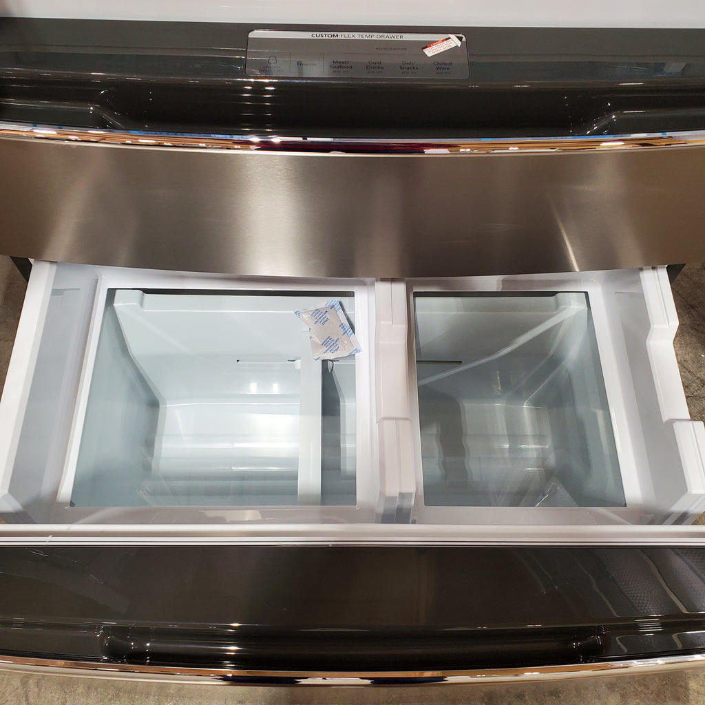 Pictures of Frigidaire Gallery 22 Cu. Ft. 4-Door Counter-depth French Door Refrigerator with Ice Maker (Fingerprint Resistant Stainless Steel) ENERGY STAR 22SD017 - GRMC2273CF - Open Box - Neu Appliance Outlet - Discount Appliance Outlet in Austin, Tx