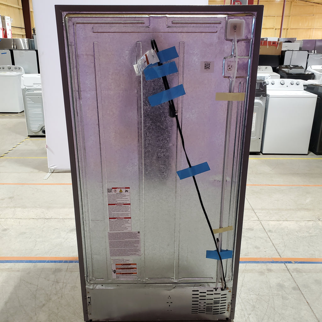 Whirlpool 24 cu ft Capacity Side By Side Refrigerator with Ice and Water Dispenser in Fingerprint Resistant Stainless Steel 24SD46 - WRS315SDHZ - Scratch & Dent (Minor)