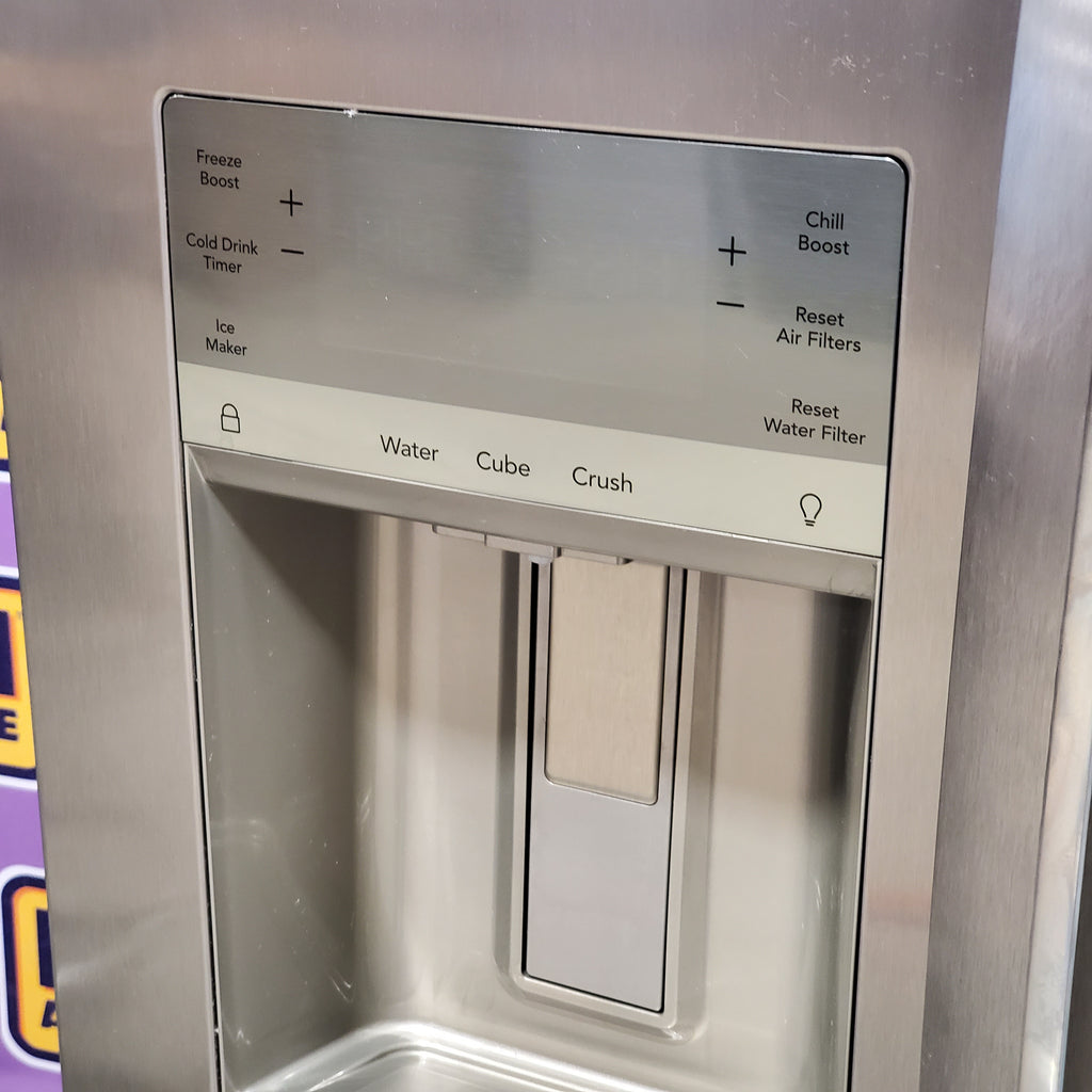 Frigidaire Gallery Smudge Proof Stainless Steel 26 Cu. Ft. Side by Side Refrigerator with Bright LED Lighting 24SD54 - GRSS2652AF - Scratch & Dent (Moderate)