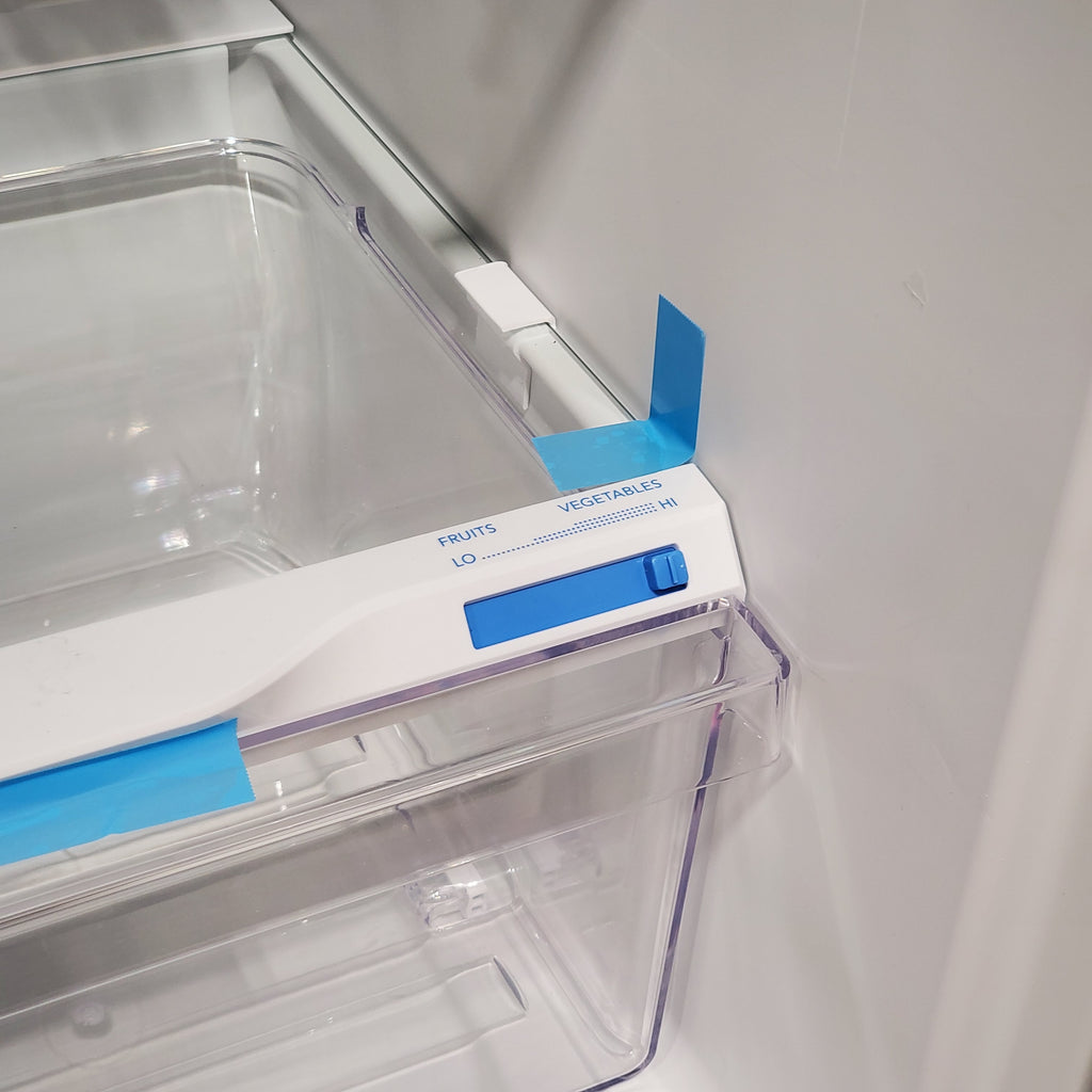 Frigidaire 18.3 cu. ft. 30"  Wide Top Freezer Refrigerator with EvenTemp Cooling System 24SD44 - FFTR1835VS - Scratch & Dent (Minor)