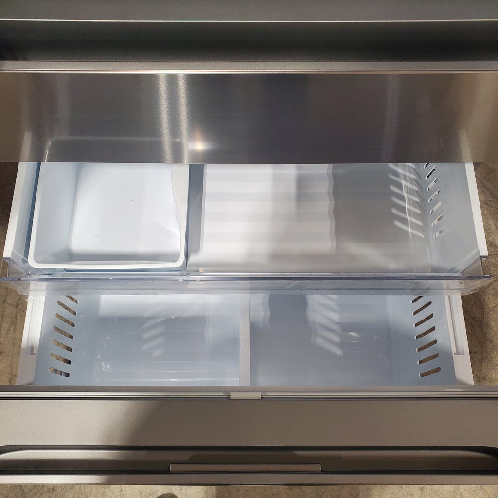 LG 25 cu. ft. Smart Counter-Depth MAX™ 4-Door French Door Refrigerator with Full-Convert Drawer™ 3SD925 - LF25G8330S - S