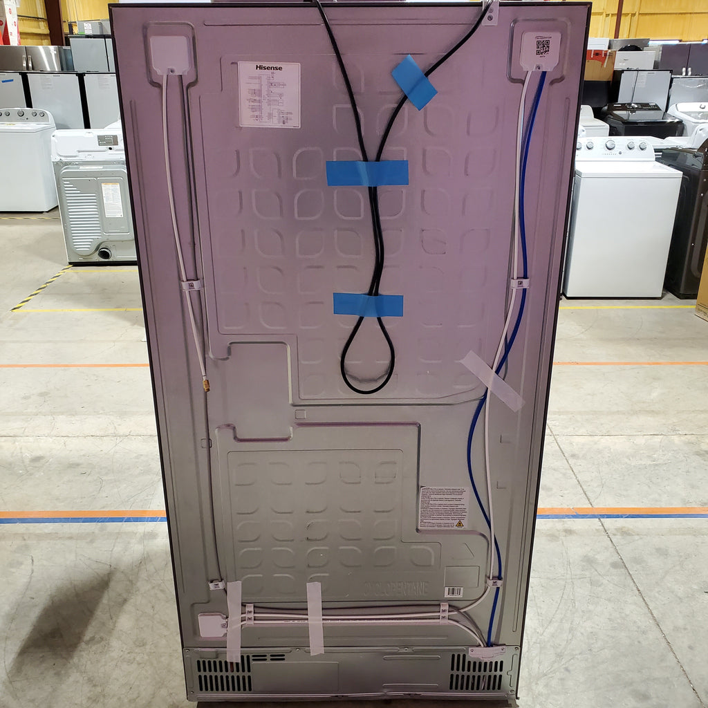 Hisense 29.1 cu. ft. Standard Depth Side by Side Refrigerator Stainless Steel 3SD734 - HRS290P5FSE - Scratch & Dent (Minor)