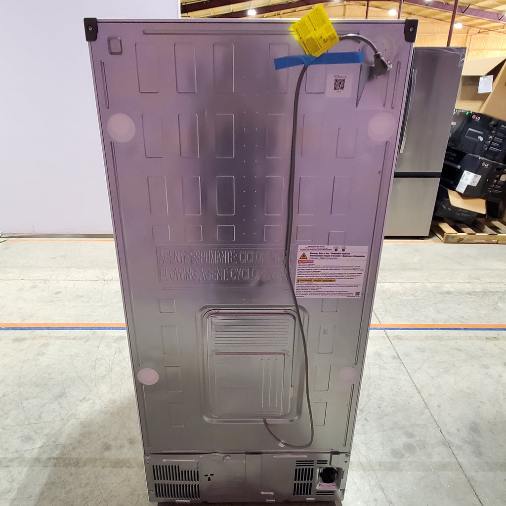 LG White 30 Inch Wide Top Freezer 20 Cu. Ft. Refrigerator with Electronic Temperature Controls and LoDecibel Quiet Operation 5SD273 - LTCS20020W - Scratch & Dent (Minor)