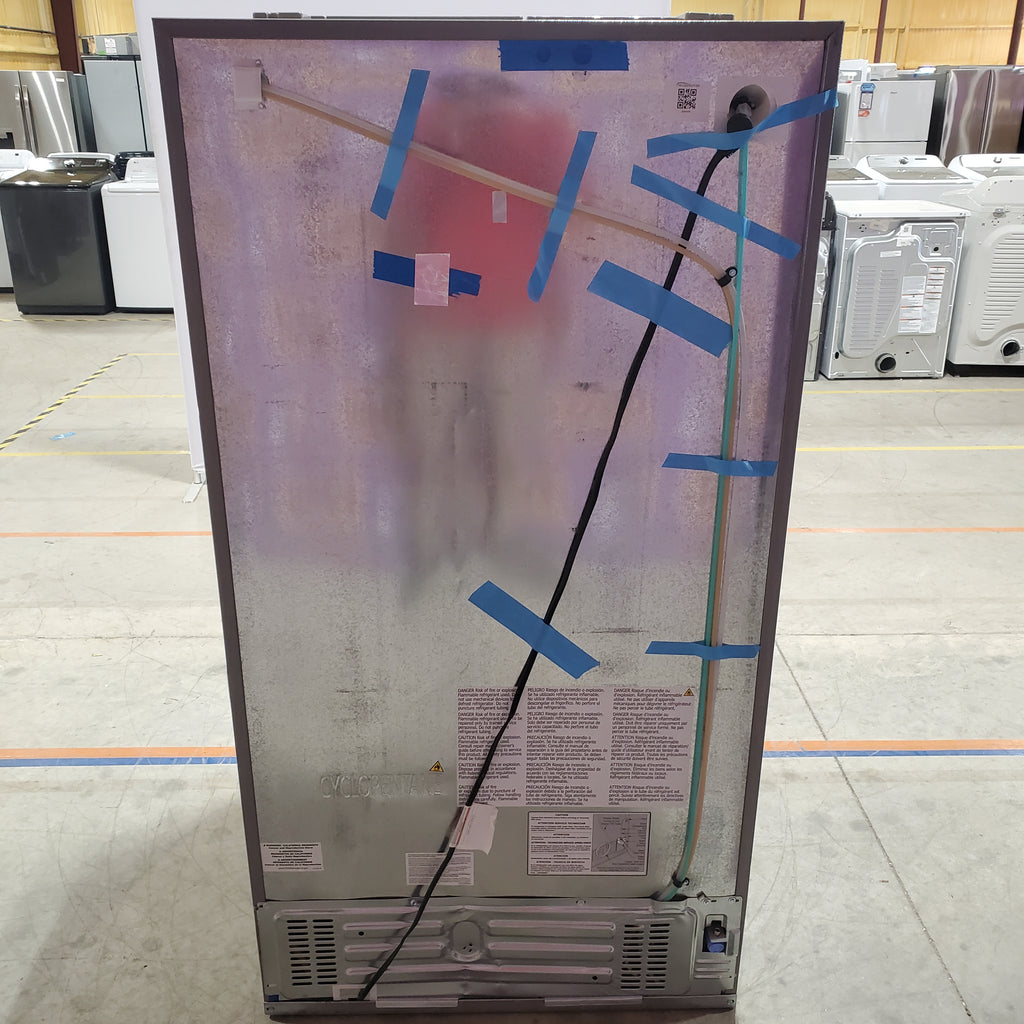 Frigidaire 25.6 cu. ft. ENERGY STAR Side by Side Refrigerator with Exterior Water and Ice Dispenser in Stainless Steel 3SD1078 - FRSS2623AS - Scratch & Dent (Minor)