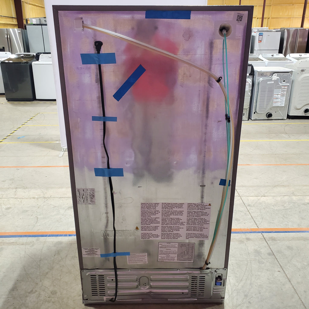 Frigidaire 25.6 cu. ft. ENERGY STAR Side by Side Refrigerator with Exterior Water and Ice Dispenser in Stainless Steel 3SD813 - FRSS2623AS - Scratch & Dent (Minor)