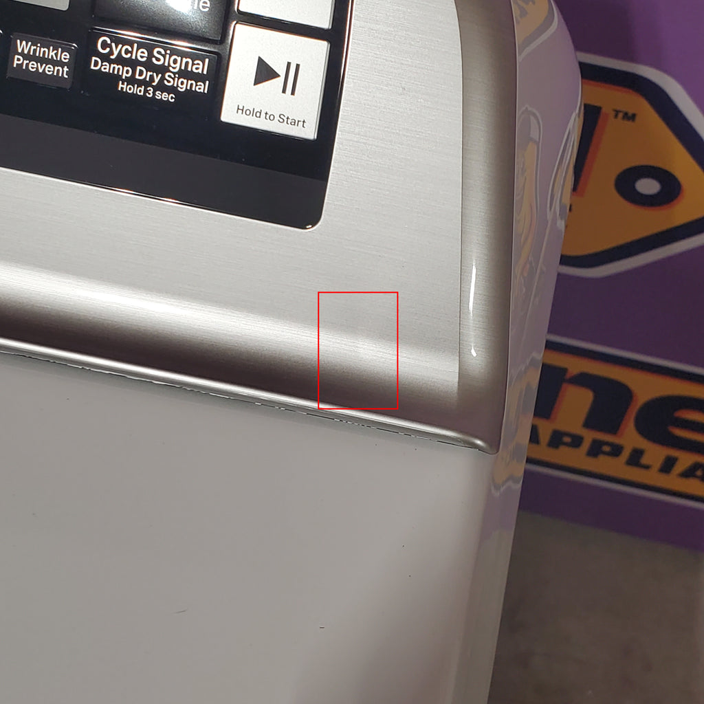 Pictures of Maytag 4.7 cu. ft. Smart Top Load Washing Machine with Deep Fill Option MVW6230HW - Scratch & Dent (Minor) and Maytag 7.4 cu. ft. Electric Steam Dryer with Extra Power Button 16076 - MED7230HW - Scratch & Dent (Minor) - Neu Appliance Outlet - Discount Appliance Outlet in Austin, Tx