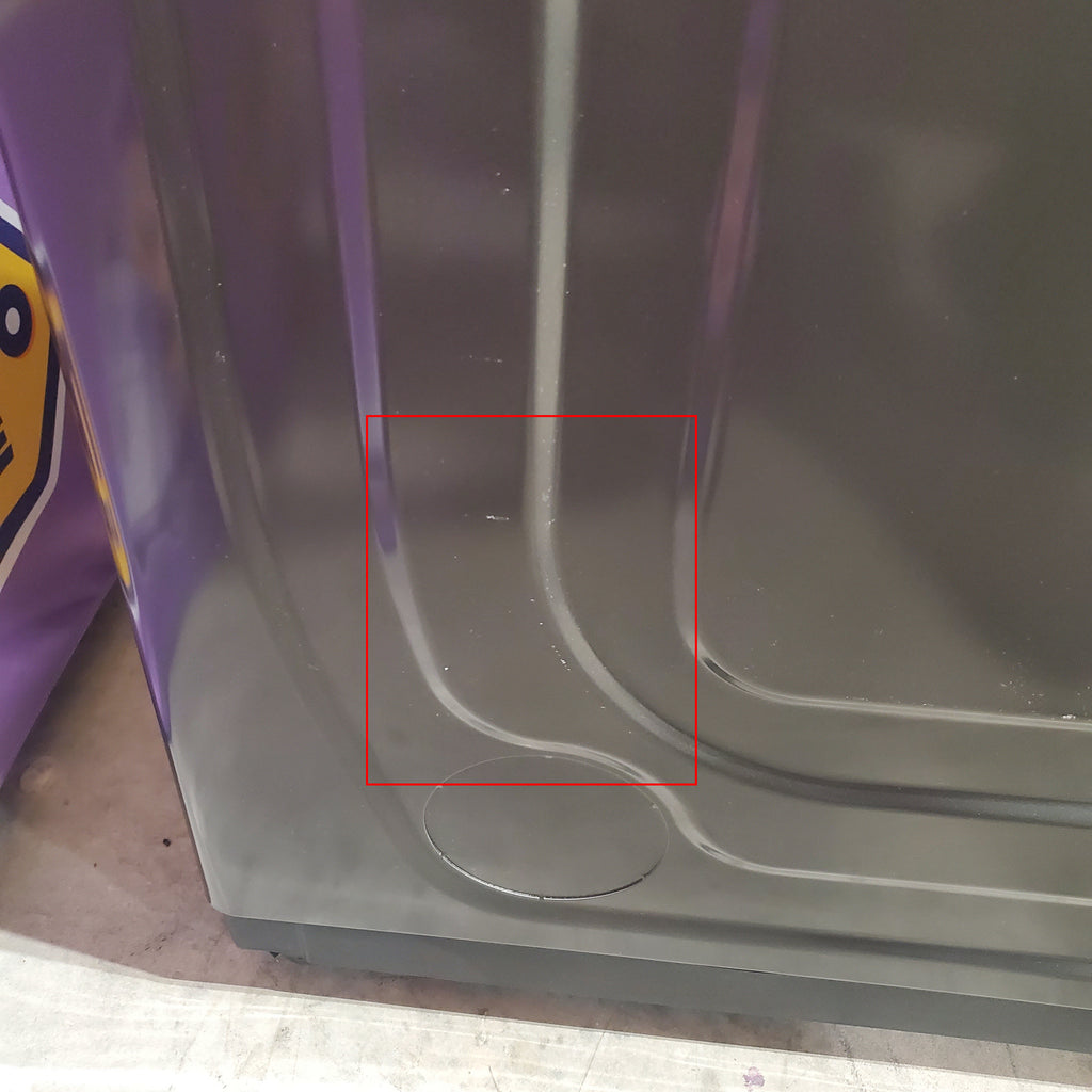 Samsung 7.4 Cu. Ft. Smart Electric Dryer with Steam Sanitize+ in Black 5SD258 - DVE55CG7100V - Scratch & Dent (Minor)