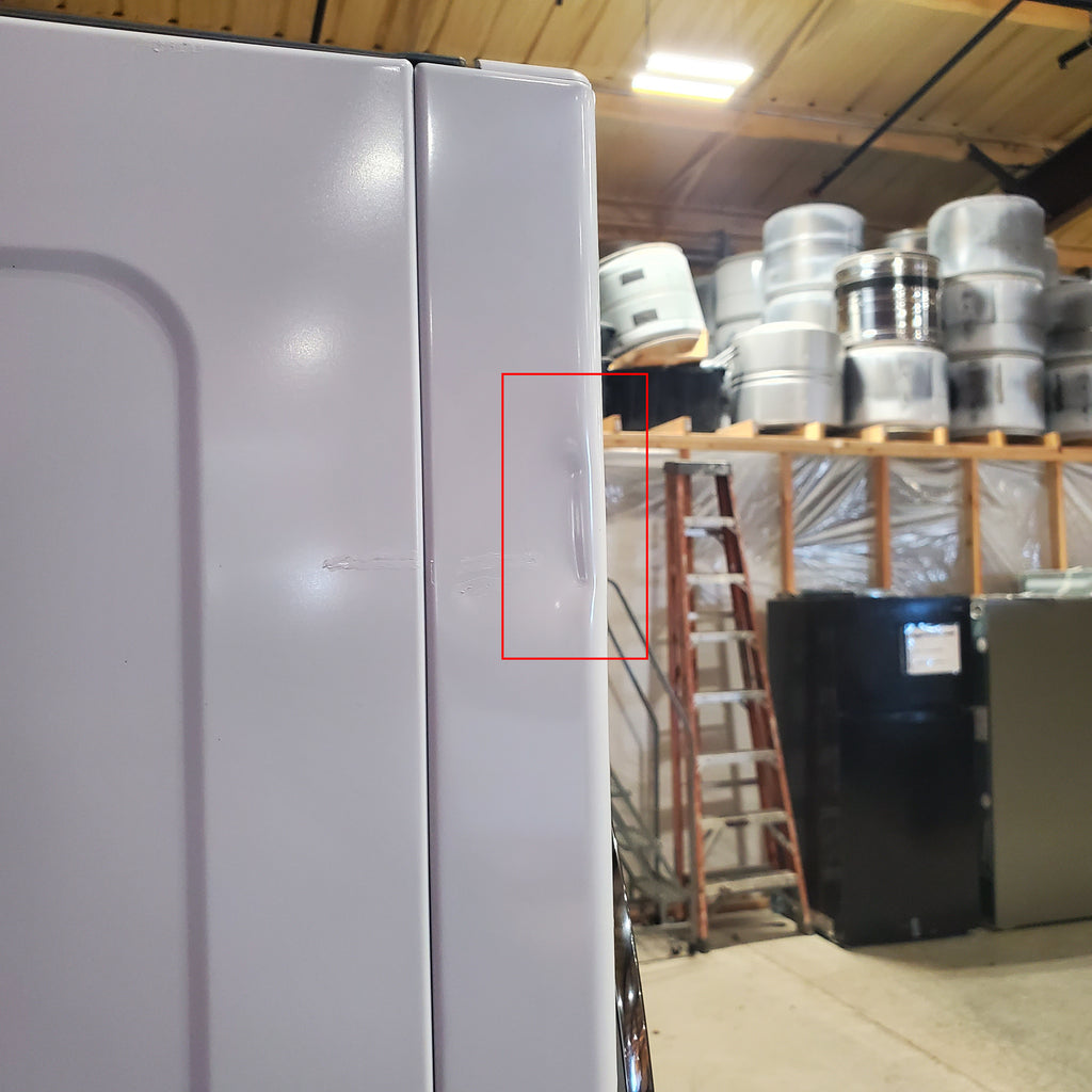 LG Single Unit LG WashTower™ with Center Control™ 5.0 cu. ft. Front Load Washer and 7.8 cu. ft. Electric Ventless Heat Pump Dryer 5SD275 - WKHC252HWA - Scratch & Dent (Minor)