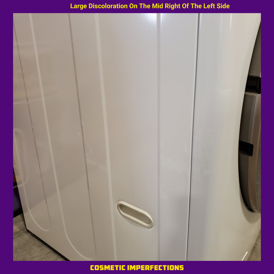 LG 4.5 cu. ft. Front Load Washer with Steam and Built-In Intelligence in White 251318SD1348 - WM4000HWA - Scratch & Dent (Moderate)