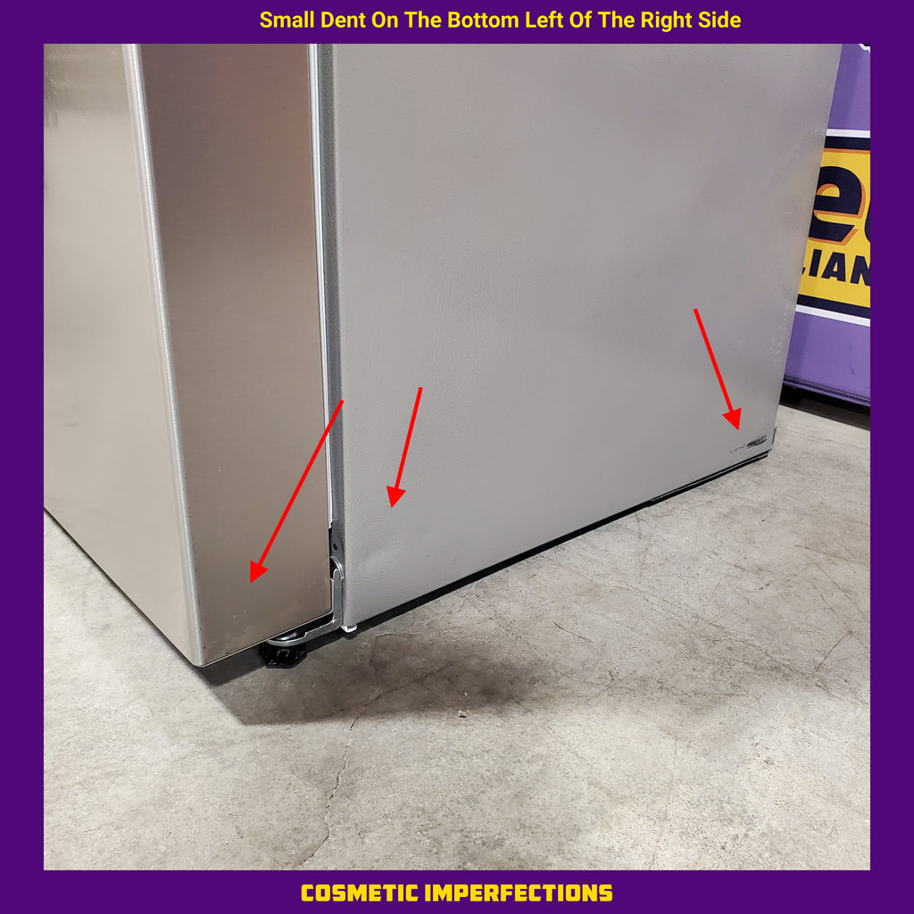 Frigidaire Professional Stainless Steel Counter Depth 3 Door French Door 23 Cu. Ft. Refrigerator with Adjustable Temperature Drawer and CrispSeal Plus Crispers 31132SD85 - PRFG2383AFC - Scratch and Dent (Minor)