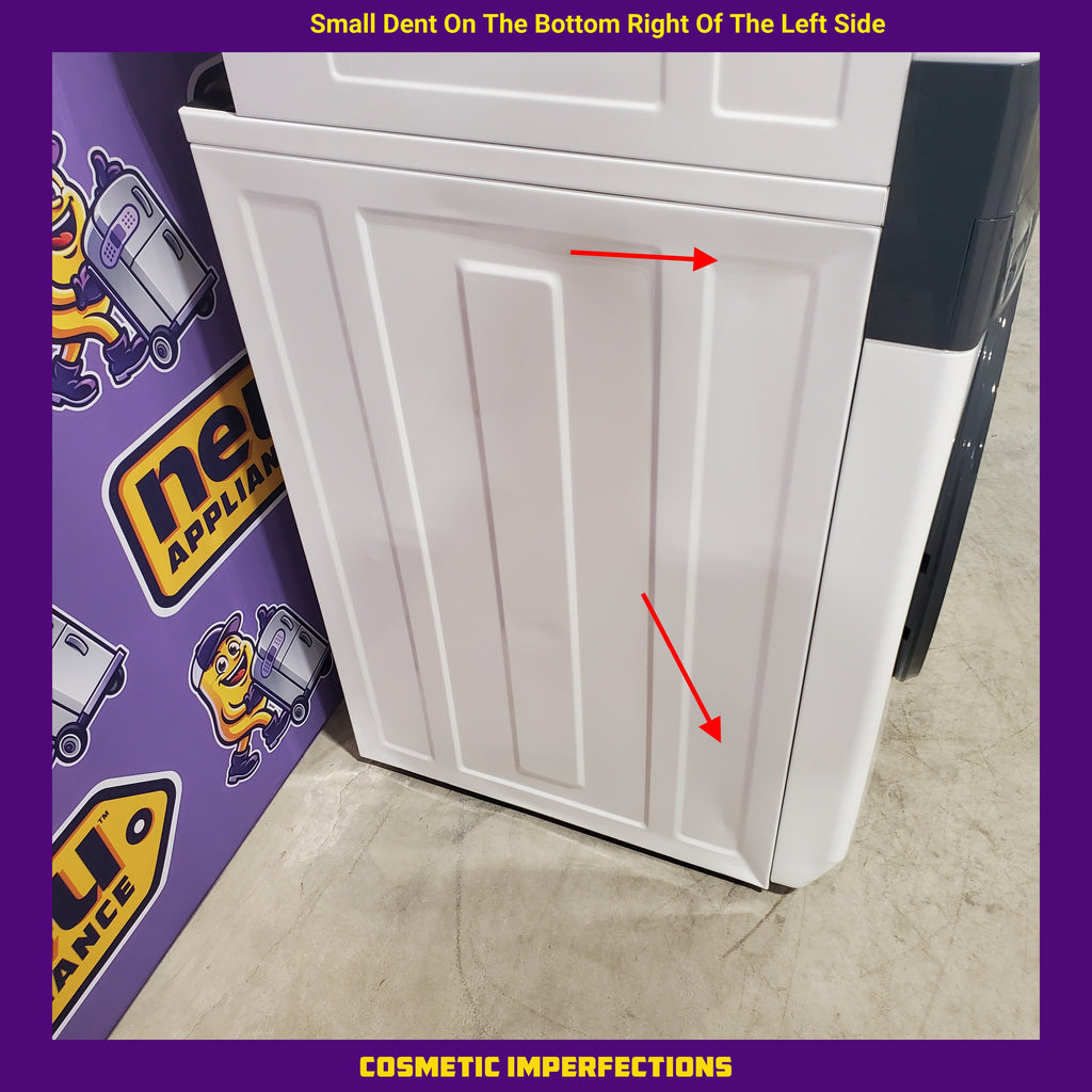 Pictures of Electrolux 300 Series Laundry Tower Single Unit Washer & Electric Dryer with LuxCare® Wash System in White ELTE7300AW - Scratch & Dent (Minor) - Neu Appliance Outlet - Discount Appliance Outlet in Austin, Tx